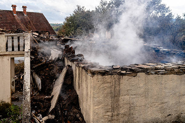 Professional Fire Damage Repair technician working in Princeton Junction, NJ